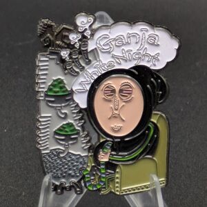 Ganja White Night Limited Edition /150 Mystic Herbalist Enamel Art Pin GWN LE150
